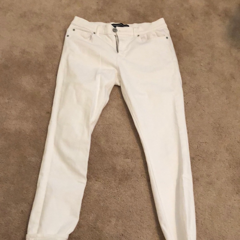Express white jeans-worn once